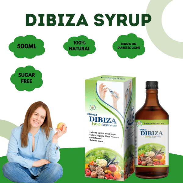 Sheeza Dibiza Syrup (Sugar Free) | 200ml, 500ml. - Image 5