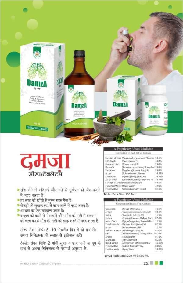 Sheeza Damza Syrup | 200ml Pack of 2 | & 500ml | - Image 3