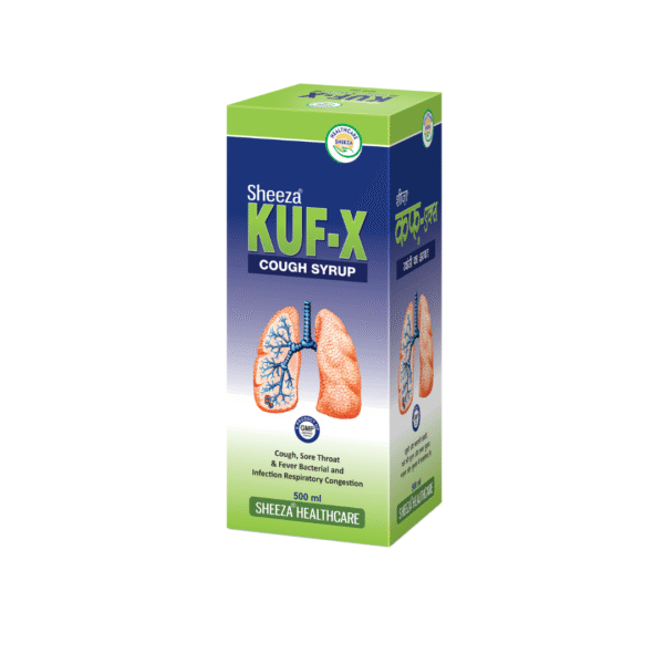 Sheeza Kuf-x  ( Cough syrup)   Pack size:-200ml, 500ml
