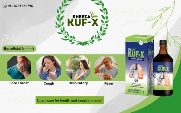 Sheeza Kuf-x  ( Cough syrup)   Pack size:-200ml, 500ml - Image 5