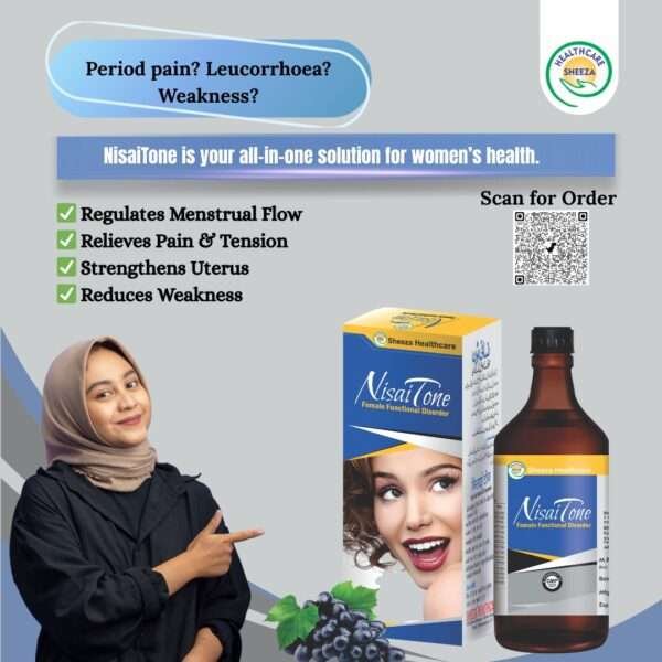 Sheeza Nisaitone Syrup | 200ml | Pack of 2 | - Image 3