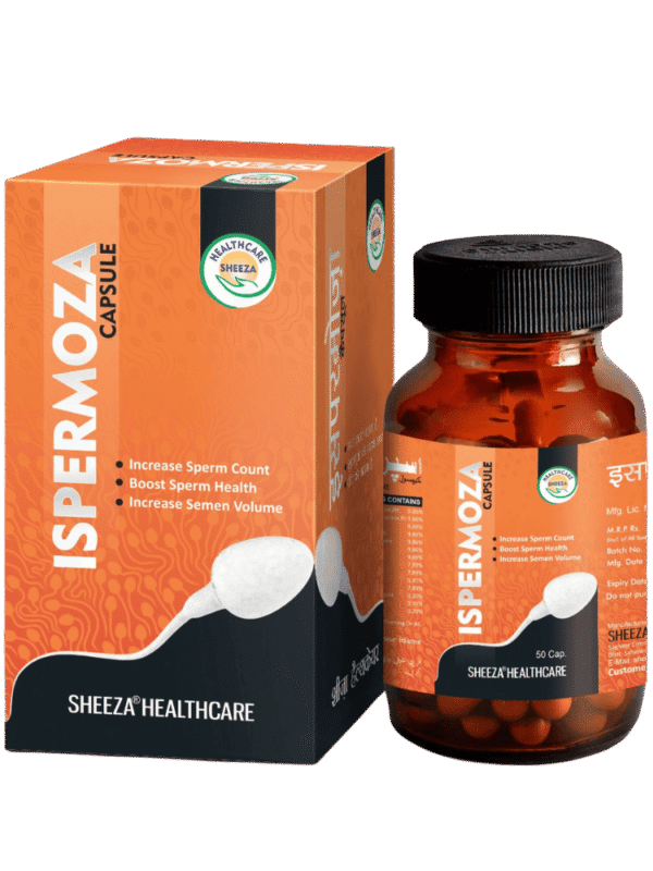 Ispermoza Capsule 50 Capsule.| Pack of 2 |