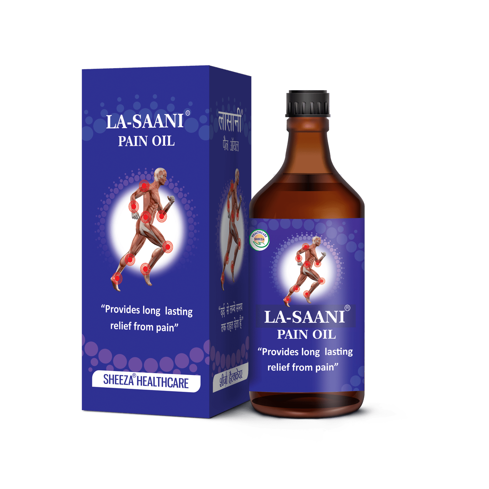 Sheeza La-saani Pain Oil | 200ml |