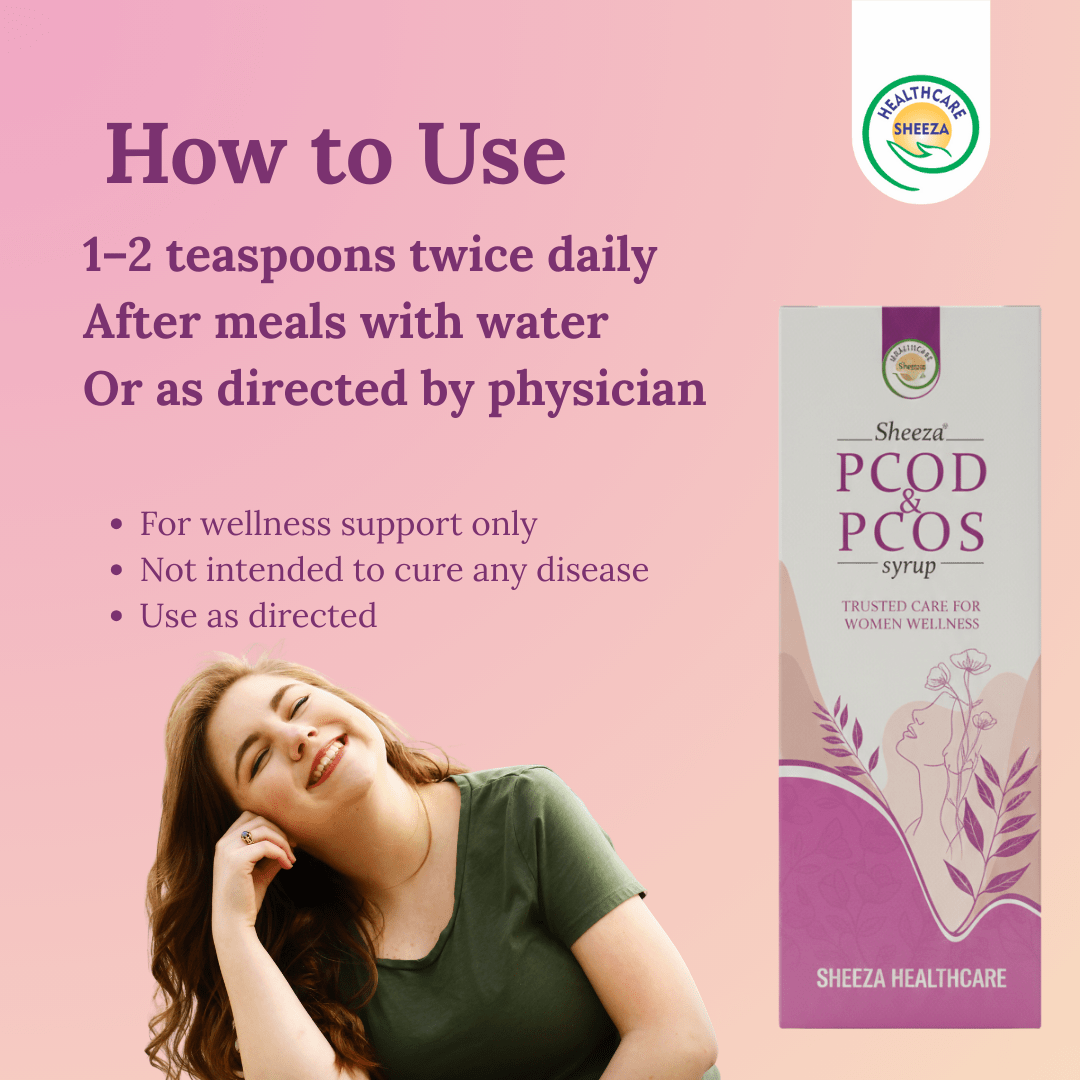 Sheeza PCOD & PCOS Syrup 200ml - Image 7